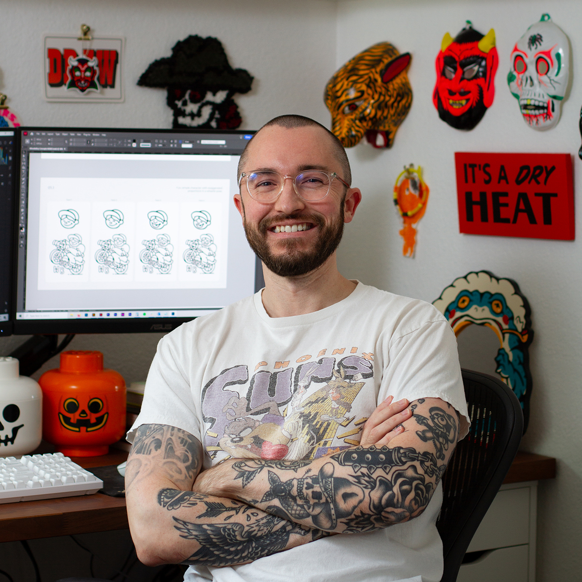 Graphic Designer Alex Clauss